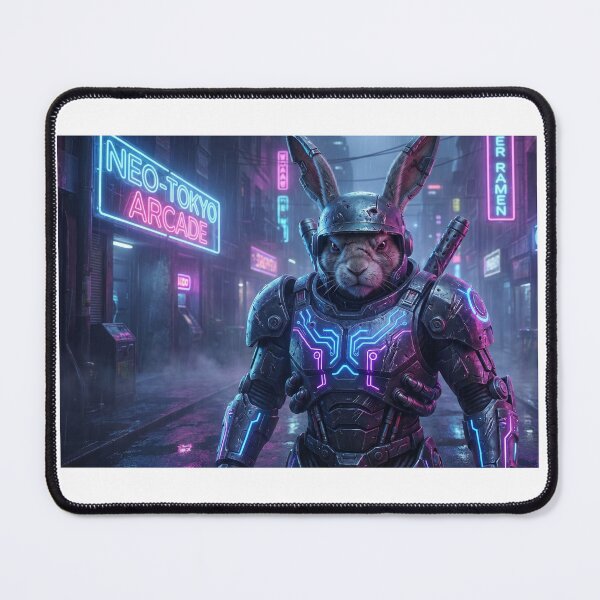 Item preview, Cyberpunk Rabbit designed and sold by fantasyworld26.