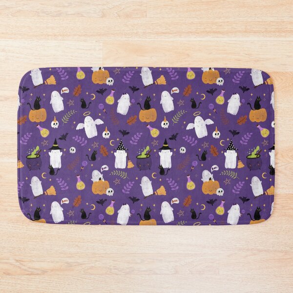 Item preview, Halloween Cute Ghosts Pattern designed and sold by SpookyVenus.