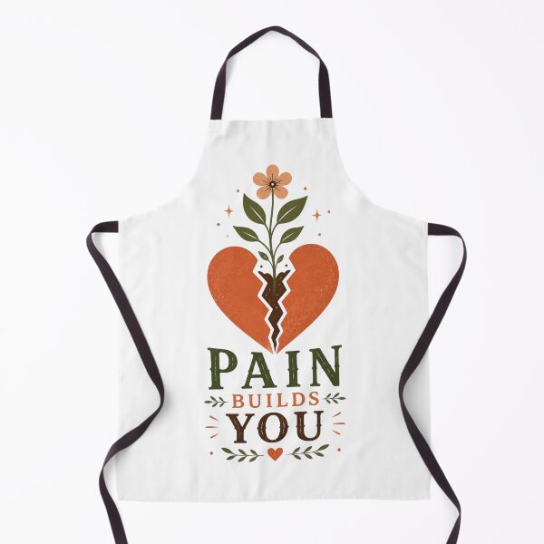 Item preview, Pain Builds You – Inspirational Growth Quote Vintage Boho Design designed and sold by Inner Flame Studio.