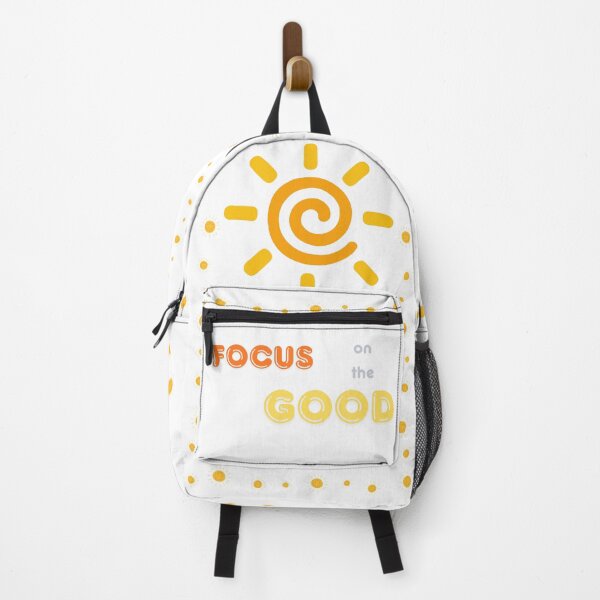 Item preview, Focus On The Good Retro Sun Positive Quote designed and sold by byLizedesigns.