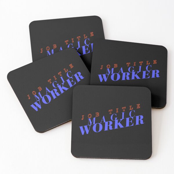 Item preview, Funny [Job Title] Magic Worker Gift designed and sold by ChooseAndPrint.