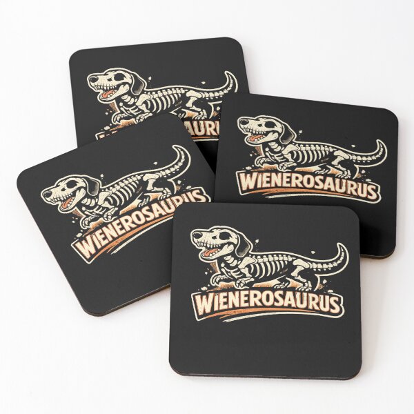 Item preview, Wienerosaurus X Ray Funny Dachshund Dinosaur Design, Proud to Have A Small Wiener designed and sold by VibeOffline Studio.