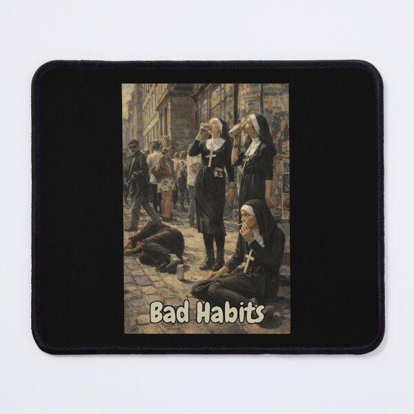 Item preview, Bad Habits Greeting Card designed and sold by Halifaxartguy.
