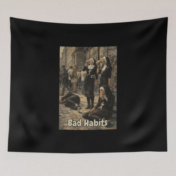 Item preview, Bad Habits Greeting Card designed and sold by Halifaxartguy.