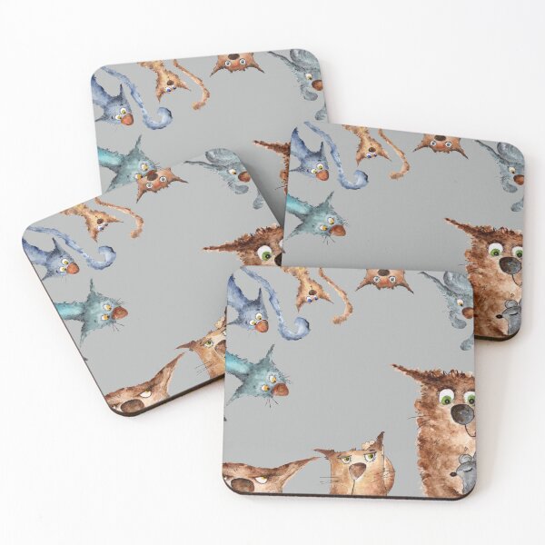 Item preview, Funny Kittens Chasing Moving Shadows Funny Gifts for Cats Lover designed and sold by MalwasBasket.