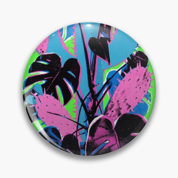 Item preview, cactus graffiti monstera designed and sold by GREEN WORLD SOCIETY.