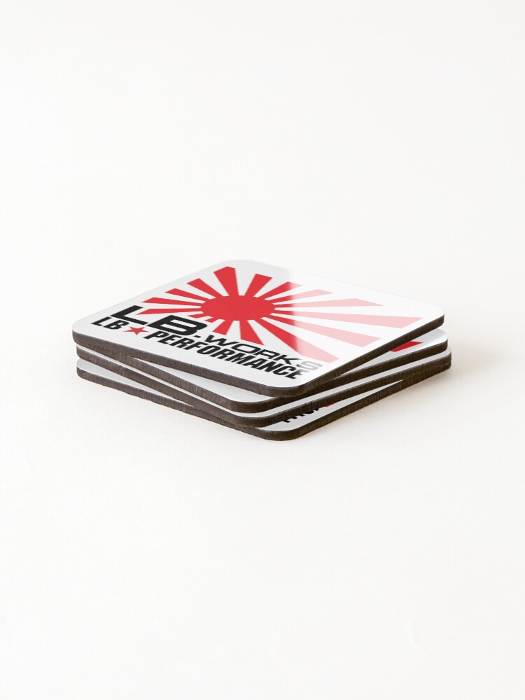 Thumbnail 4 of 5, Coasters (Set of 4), LB Works • LB Performance designed and sold by OriginWave.