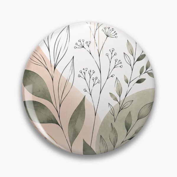Item preview, Minimalist Boho Botanical Line Art Print designed and sold by AlexGreaney.