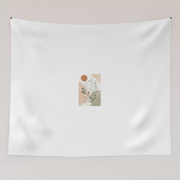 Item preview, Minimalist Boho Botanical Line Art Print designed and sold by AlexGreaney.