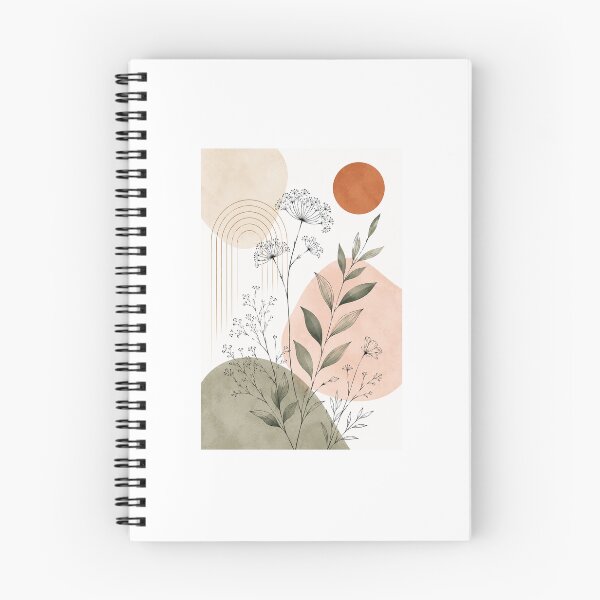 Item preview, Minimalist Boho Wildflower Line Art Print designed and sold by AlexGreaney.