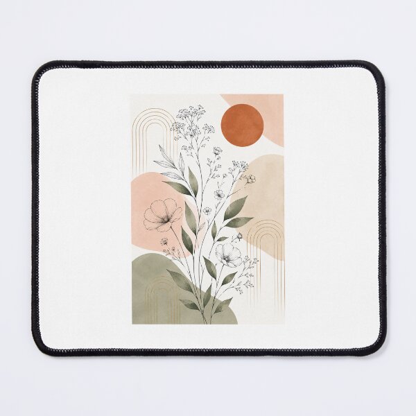 Item preview, Minimalist Boho Floral Bouquet Print designed and sold by AlexGreaney.