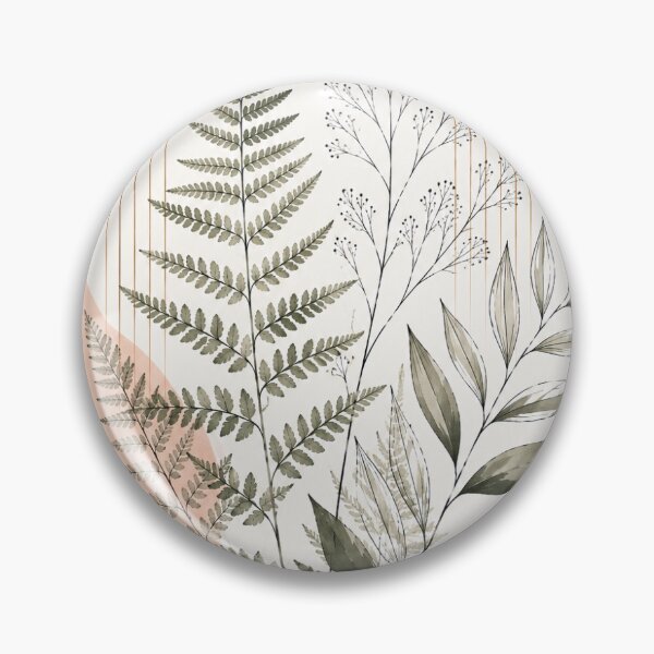 Item preview, Minimalist Boho Fern Foliage Print designed and sold by AlexGreaney.