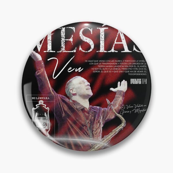 Item preview, Messiah Bible verse Revelation 1:7-8 Christian song name of God designed and sold by Luz y Estilo.