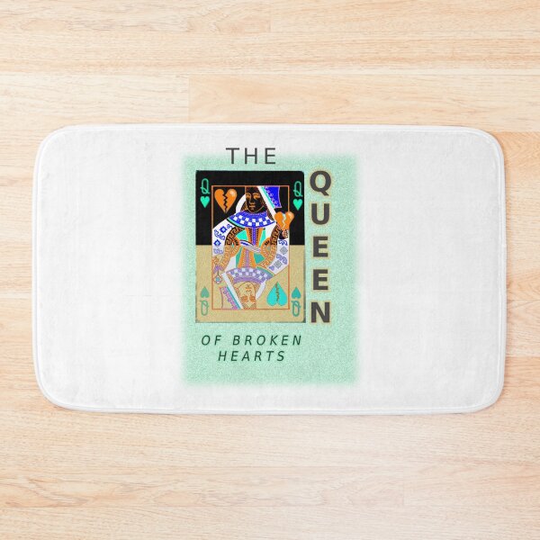 Item preview, The Queen of Broken Hearts – Playing Card Art – Broken Heart Queen Illustration – Tarot Inspired Design designed and sold by ChiaraPagani.