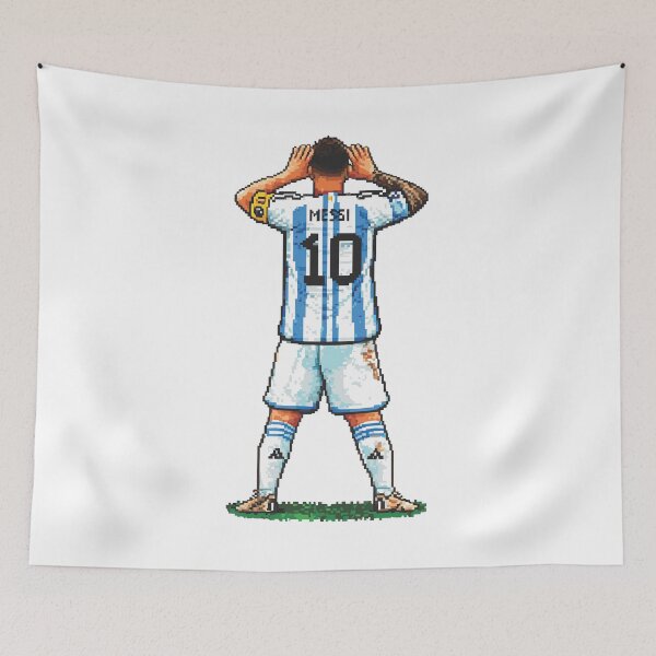 Item preview, Pixelated Messi Topo Gigio designed and sold by Imprearte.