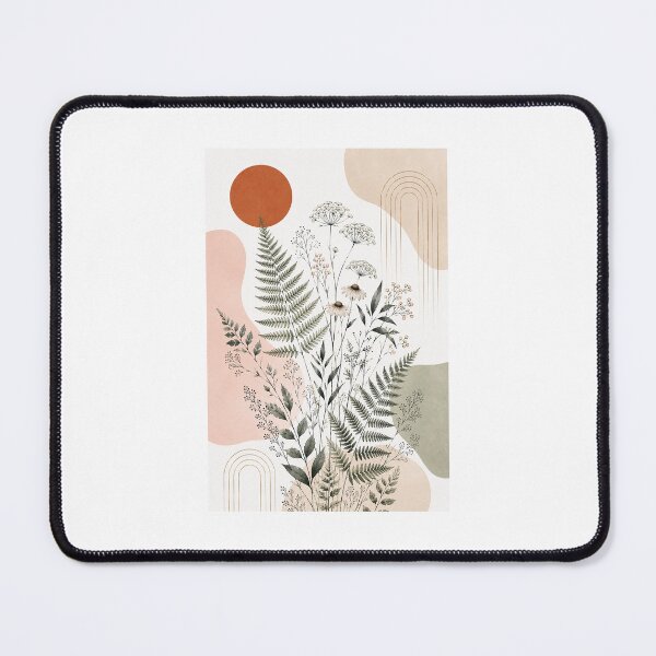 Item preview, Minimalist Boho Layered Fern Meadow Print designed and sold by AlexGreaney.