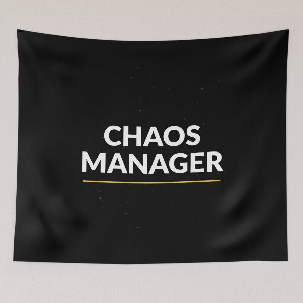 Item preview, Chaos Manager Shirt | Funny Father's Day Gift for Dads designed and sold by Daily Mood Tees.