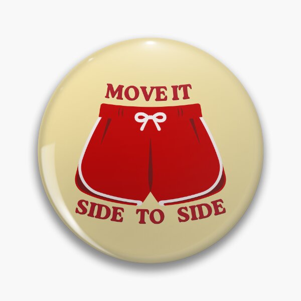 Item preview, Move It Side to Side Retro Shorts Design  designed and sold by smeraldosecrets.