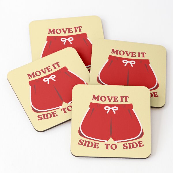 Item preview, Move It Side to Side Retro Shorts Design  designed and sold by smeraldosecrets.