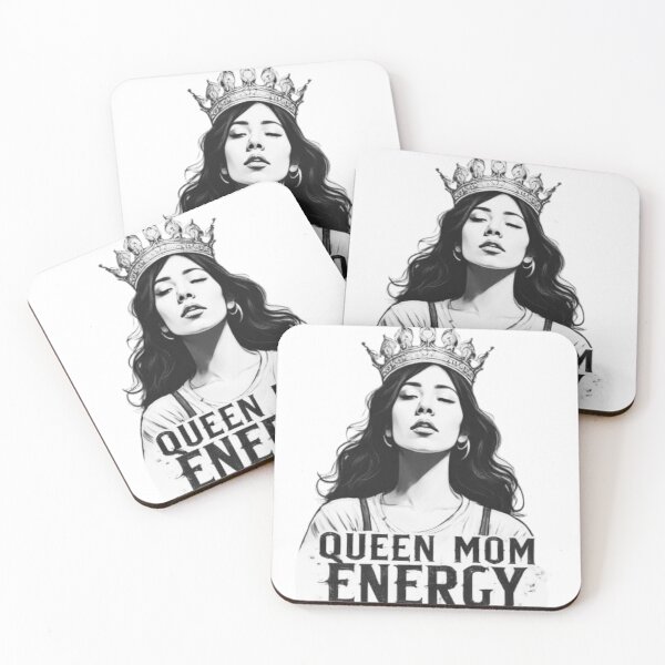 Item preview, Queen Mom Energy T-shirt  designed and sold by MerchWSzpilkach.