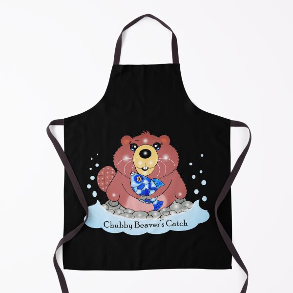 Item preview, Chubby Beaver’s Catch， designed and sold by Shirley cute art .