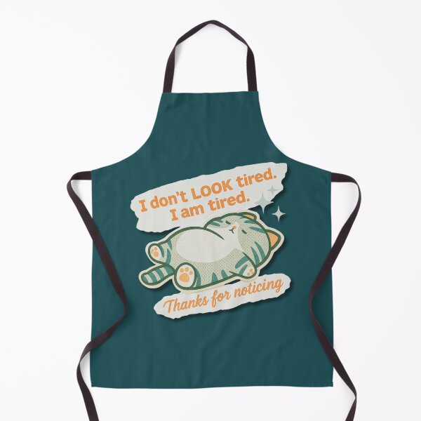 Item preview, Tired Sleepy Chronic Fatigue Cat designed and sold by pulse_retail.