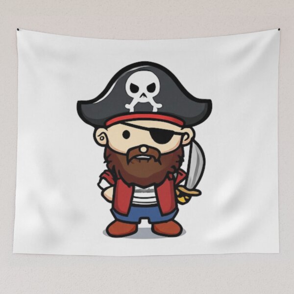 Item preview, Pirate designed and sold by PaintedbyCarol.