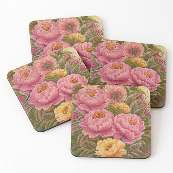 Item preview, Vibrant Peonies designed and sold by abaterdouk.