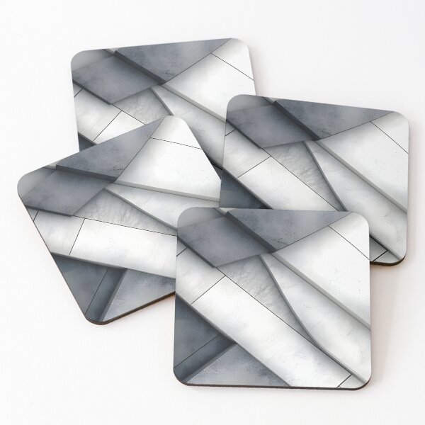 Item preview, Abstract 2 - Modern Minimalist Marble & Concrete Geometric Art designed and sold by NikaNavi.