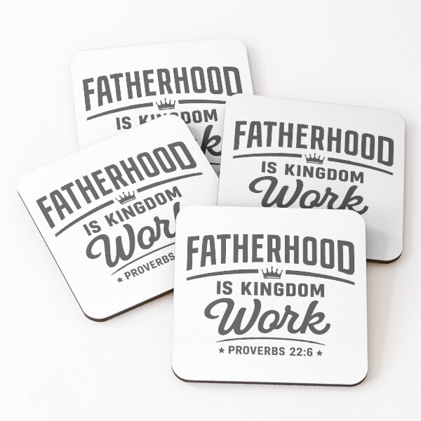 Item preview,  Fatherhood Is Kingdom Work,Christian Dad designed and sold by CloudyPress.