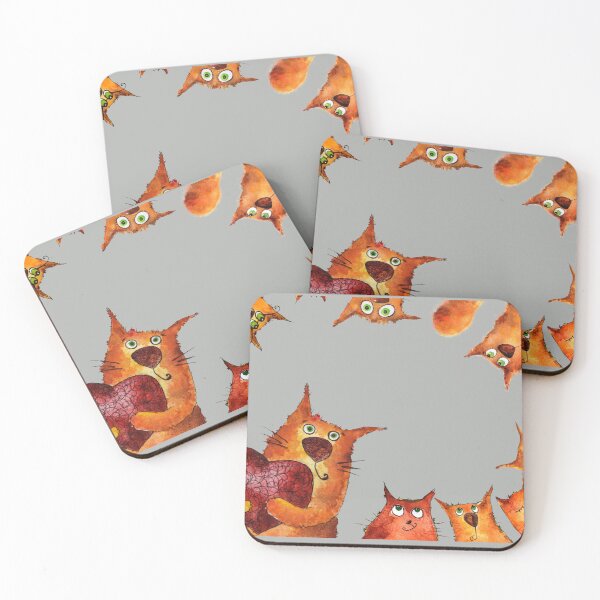 Artikelvorschau, Fluffy Cats With Long Whiskers Funny Gifts for Cats Lover entworfen und verkauft von MalwasBasket.