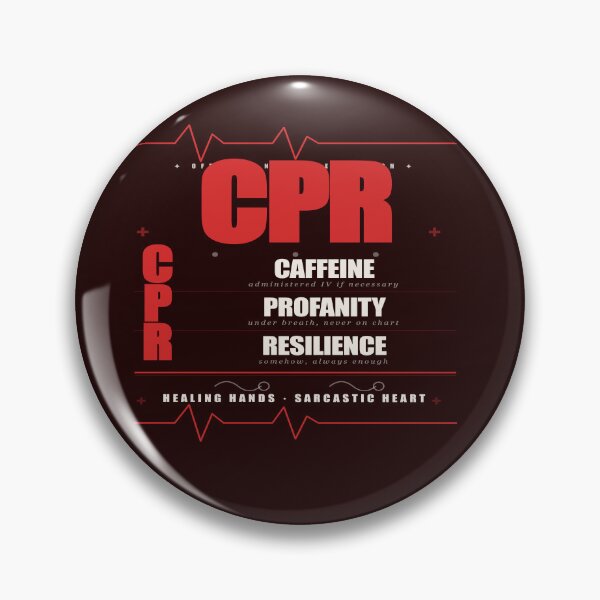 Item preview, CPR Caffeine Profanity Resilience Funny Nurse Gift Shirt designed and sold by Mega-Shopping.