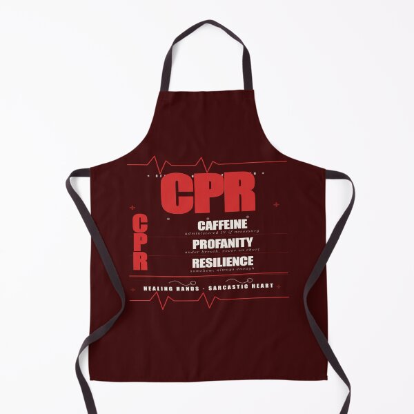 Item preview, CPR Caffeine Profanity Resilience Funny Nurse Gift Shirt designed and sold by Mega-Shopping.