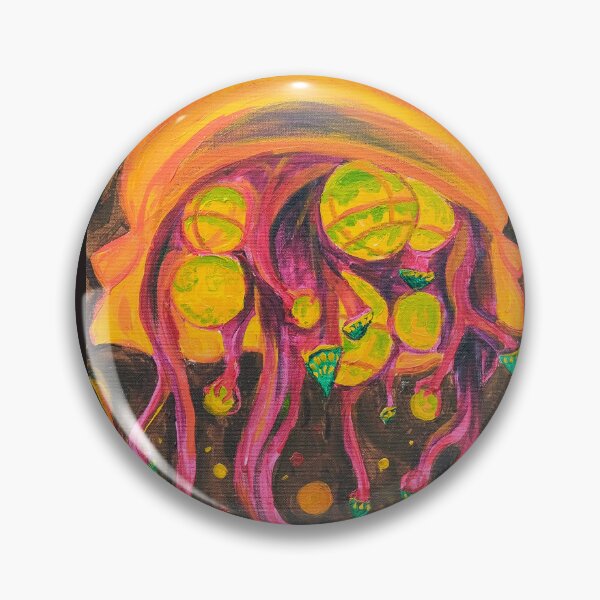 Item preview, Space Mushroom City designed and sold by Rossarosrocksandtrees.