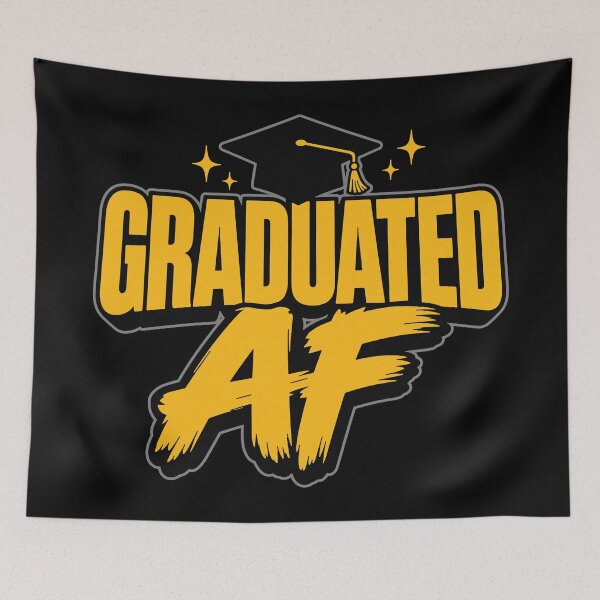 Item preview, Graduated AF designed and sold by fadilow.