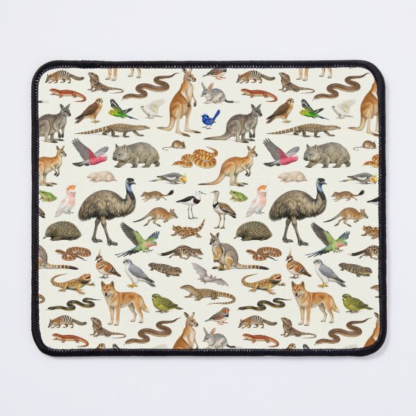 Item preview, Animals of the Australian Outback Retro Identification Chart designed and sold by kakarikihill.