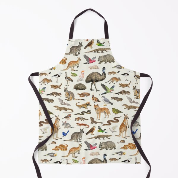 Item preview, Animals of the Australian Outback Retro Identification Chart designed and sold by kakarikihill.