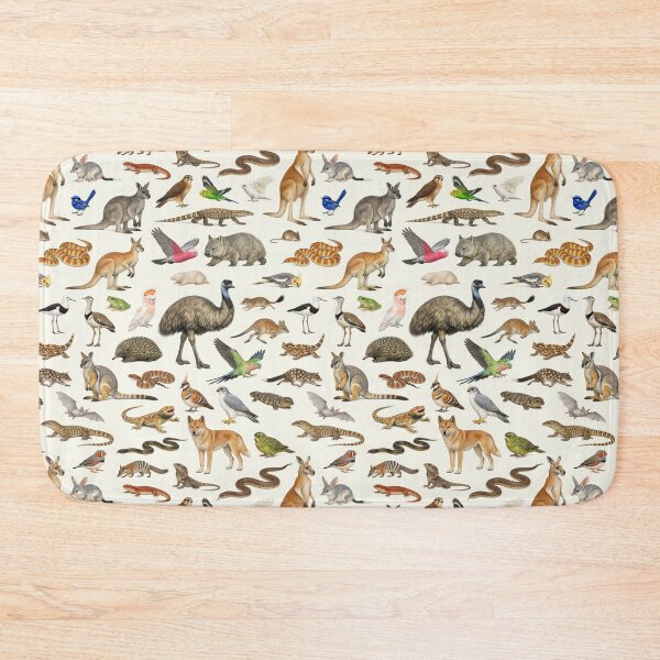 Item preview, Animals of the Australian Outback Retro Identification Chart designed and sold by kakarikihill.