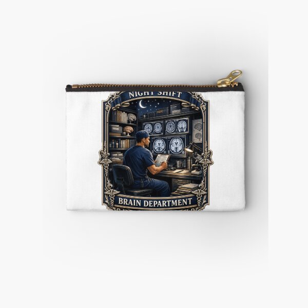 Item preview, Night Shift Brain Department Neuroscience Nurse Gift designed and sold by YMLux.