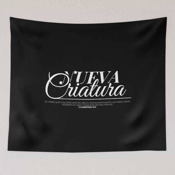 Item preview, Bible verse 2 Corinthians 5:17 New Creation Christian and faith phrases designed and sold by Luz y Estilo.
