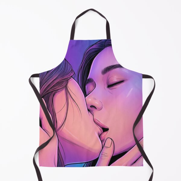 Artikelvorschau, Destiny Kisses Neon Thai GL Series LGBTQ+ Liebe Sapphische Dekoration Poster Kunstdruck Comic entworfen und verkauft von Mind Space.