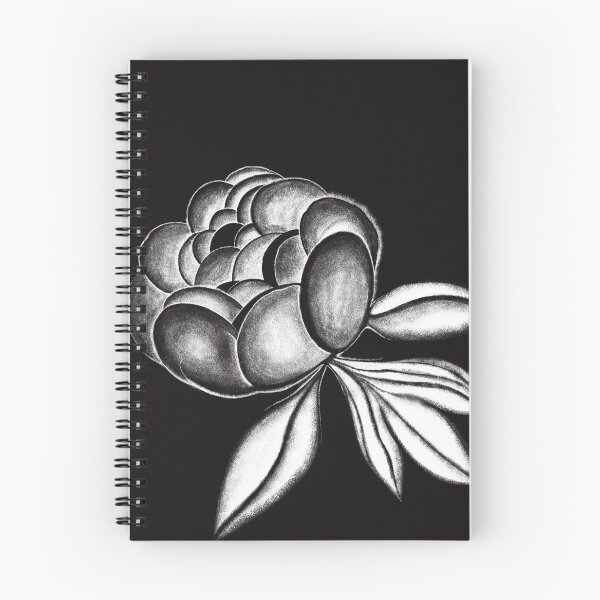 Item preview, Peony noir designed and sold by MirelaBadea.
