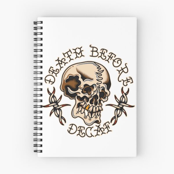 Item preview, Death Before Decaf designed and sold by CaseyDoesTattoo.