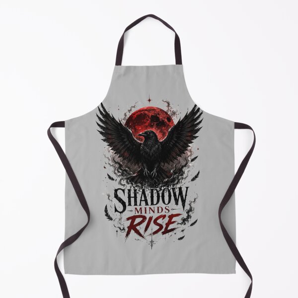 Item preview, Silent Wings of Darkness – Gothic Raven Motivation Art Print designed and sold by Inner Flame Studio.