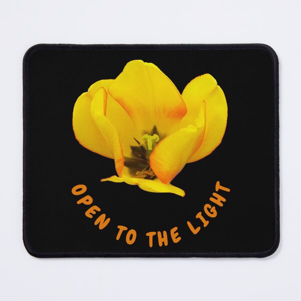 Item preview, Open to the Light – Minimalist Golden Tulip designed and sold by JurateArt-DK.