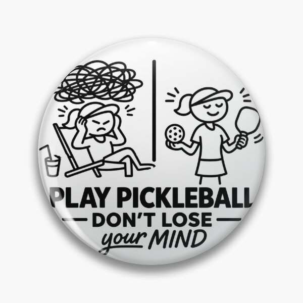 Item preview, Stress Relief Pickleball Duo – From Overwhelmed to Empowered designed and sold by Mindful56.