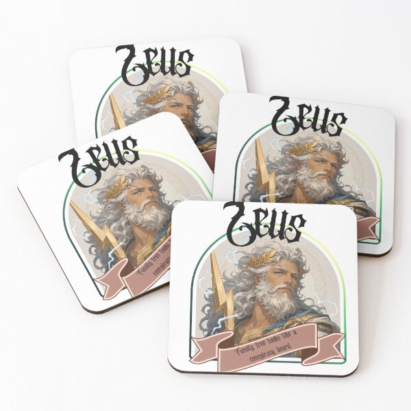 Item preview, Zeus | Family Tree Looks Like a Conspiracy Board | Funny Greek Mythology Design designed and sold by Mae Jays Emporium .