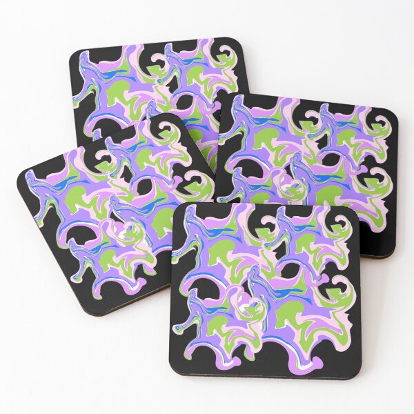 Item preview, Groovy Psychedelic Liquid Pattern designed and sold by Rawafi Art Studio.