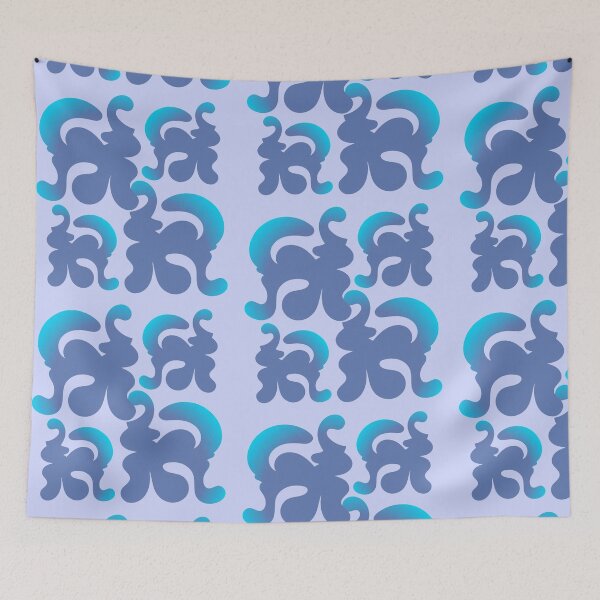 Item preview, Modern Soft Gradient Blob Art designed and sold by Rawafi Art Studio.