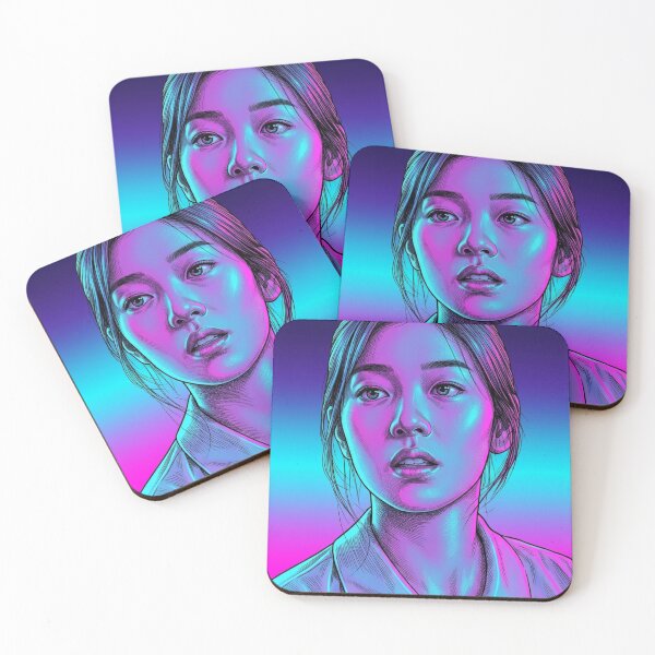 Item preview,  Jane New Here Neon Thai GL Series Lgbtq+ Love Sapphic Decor Poster Print Art Comic designed and sold by Mind Space.